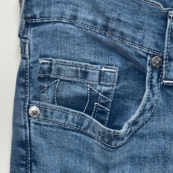 True Religion Ricky Relaxed Straight Leg Light Wash Mens Jeans Sz 33 - Picture 6 of 7